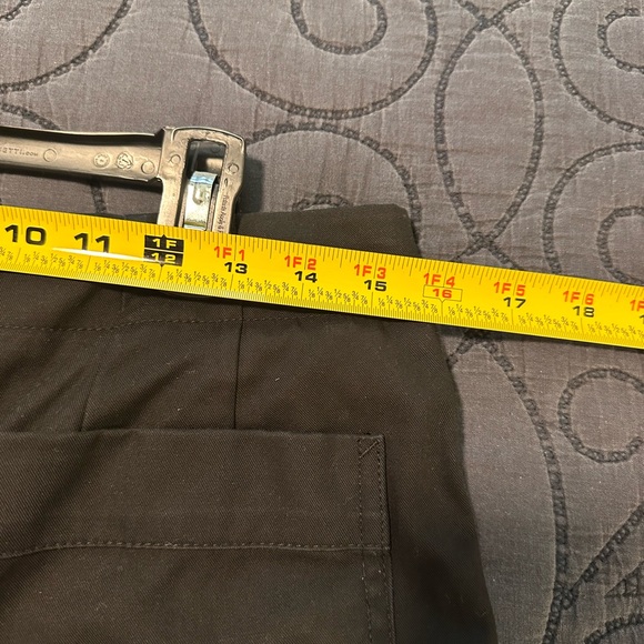 Banana Republic Wide Leg Black Cropped Pants - Picture 12 of 14